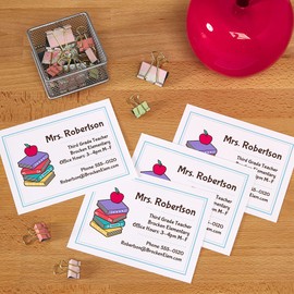 Avery Printable Cards with Sure Feed Technology, 4" x 6", U.S. Postcard Size, Laser, 2-Pack, 100 Cards Per Pack, 200 Blank Postcards Total (15389)