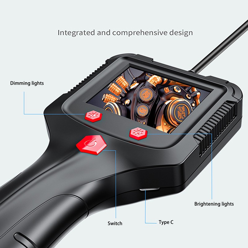 Endoscope Camera Industrial Endoscope 8mm 1080P HD Digital Borescope Inspection