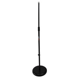 Gearlux Round Base Microphone Stand with Adjustable Height up to 59 Inches