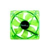 Apevia CF512L-GN 120mm 4pin+3pin Silent Green LED Case Fan (5-pk)