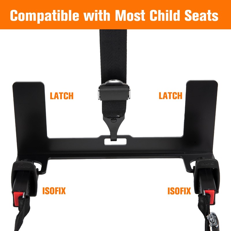JHKLS Universal Car Seat Mount Bracket Child Safety Tether Anchor