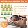 3g X 24 Pack Super Glue Clear for All Purpose,