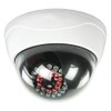 Konig Dummy Cctv Dome Camera With Ir Leds That Light
