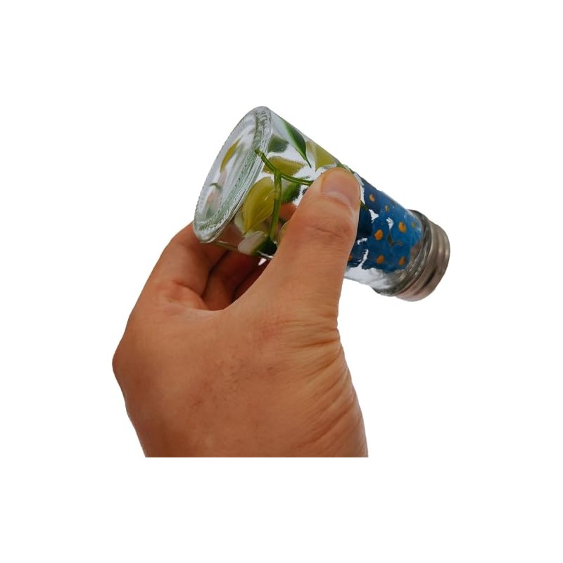 Ritadeshop Hand Painted Salt and Pepper Shaker Set with S