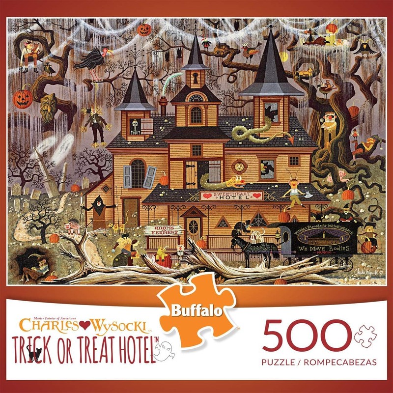 Buffalo Games - Charles Wysocki - Wysocki - Trick or