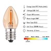 Tsunetani-C7 Edison 0.5W Equivalent to 5 Watt Incandescent LED Filament