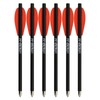 X-Bow FMA Bolts - 6.5 Inch - Carbon - Pack