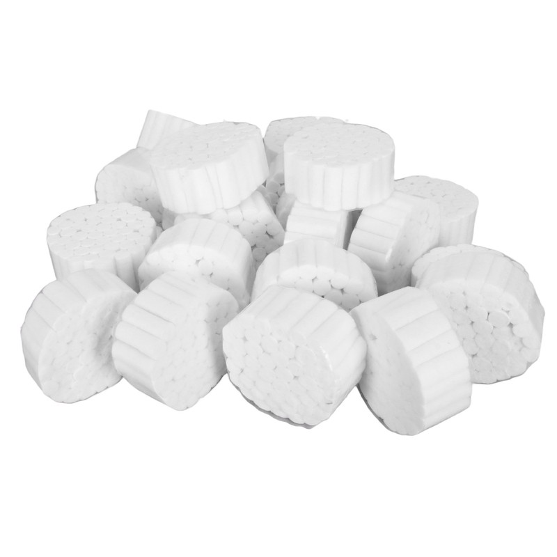 1000Pcs Dental Cotton Rolls Proper Size Highly Absorbent Shape Keep