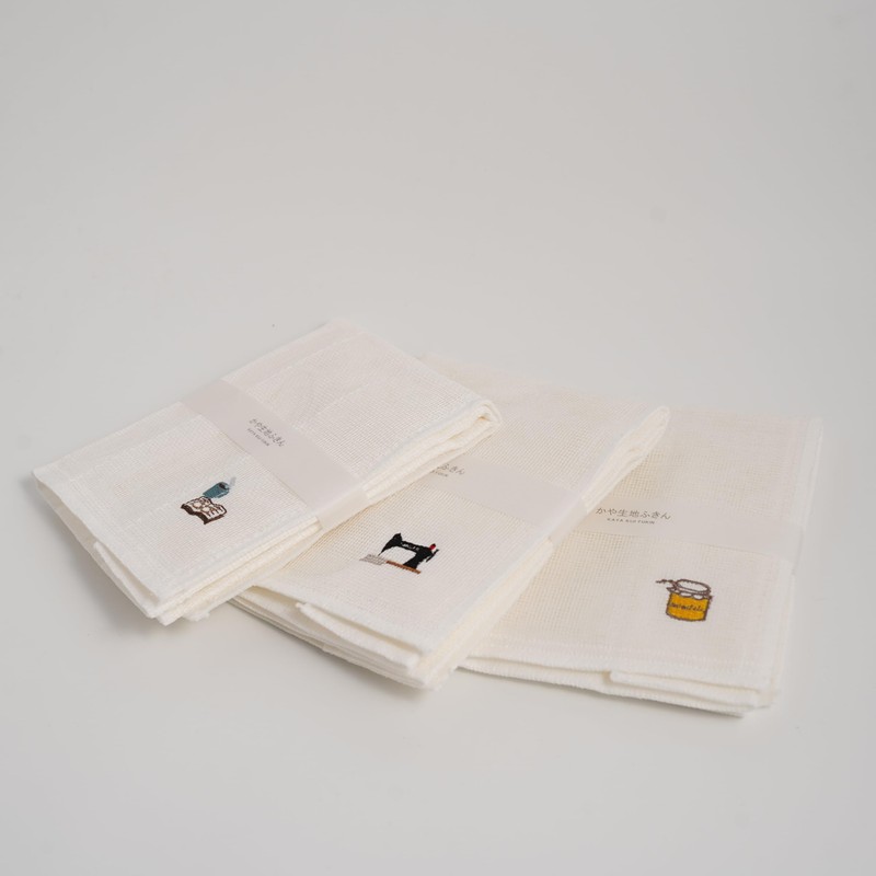 COTONOHA Japanese Kaya-Weave Dishcloth Set – Reusable and Quick-Drying Kitchen