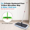 4 Pack Mop Heads Replacements for Ocedar Hardwood Floor 'N