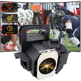 Supermait Fit for EPSON ELPLP49/V13H010L49 Replacement Projector Lamp,Fit for EPSON ELPLP49 PowerLite Home Cinema 6500UB 8700UB 8500UB 8350 8345 H373A H336A,9700UB 9500UB 9350.TOP Alternatives to OEM