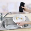 RefillableDish Washing Liquid Dispenser, Silicone Divided Bottle Easy Squeeze Soap