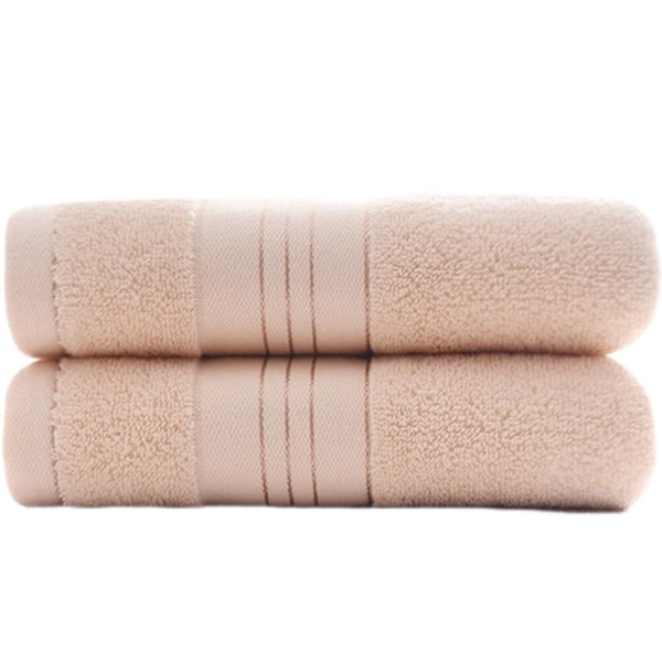 DAWOOWF Pack of 2 Basics Hand Towels, 34 x 70
