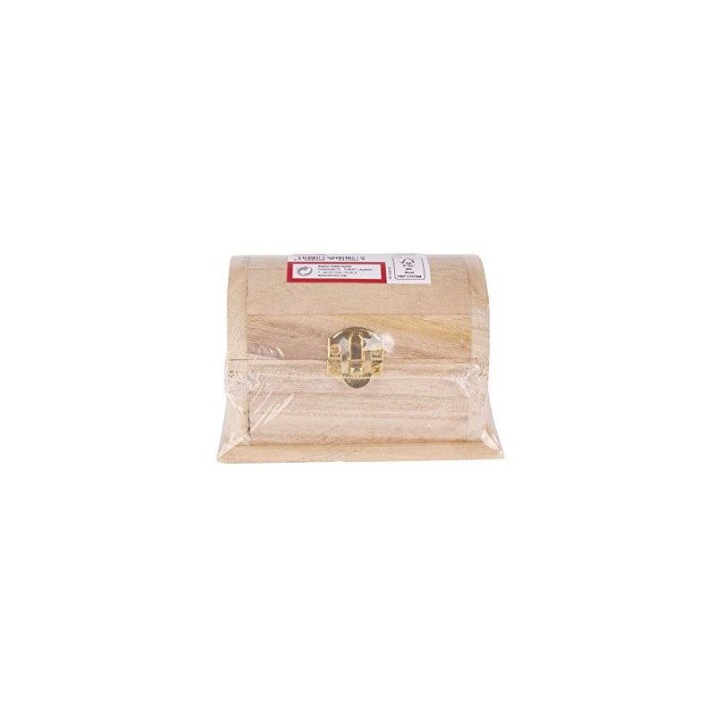 Rayher 62293000 Wooden Chest FSC Mix Credit 10.5 x 6.5