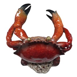 ICE ARMOR Crab Wine Bottle Holder: Marine Life Inspired Wine Rest Statue for Tabletops and Counters – Unique Home Decor and Ideal Housewarming Gift for Wine Enthusiasts