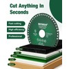WENORA 2 Pcs Indestructible Disc for Grinder, Cutting Discs 4
