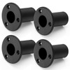 VAROILAR 4X Folding Pontoon Ladders Insert Plugs, 1" Boat Yacht