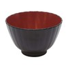 Flower Soup Bowl, Tamanai Vermilion