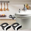 2pcs Replacement Pot Handles, Metal Short Side Handles for Pressure