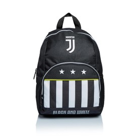 Seven Zaino Small Juventus, Best Match, Bianco e Nero, Scuola Materna & Tempo Libero