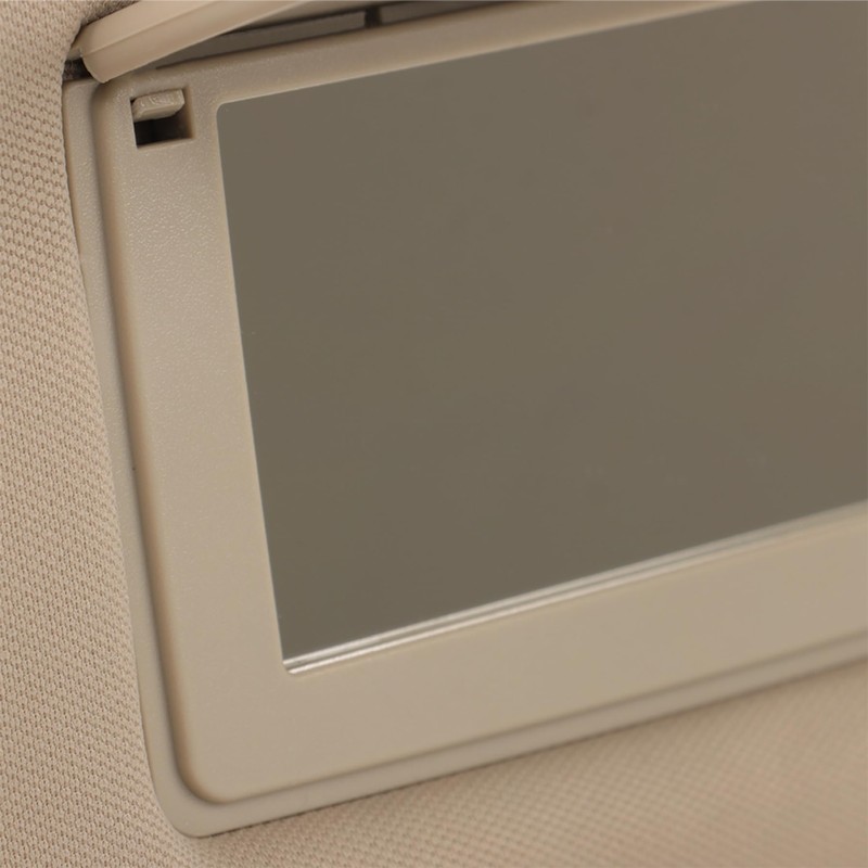 GXYWADY Sun Visor Passenger Right Lighted Mirror Gray Replacement for