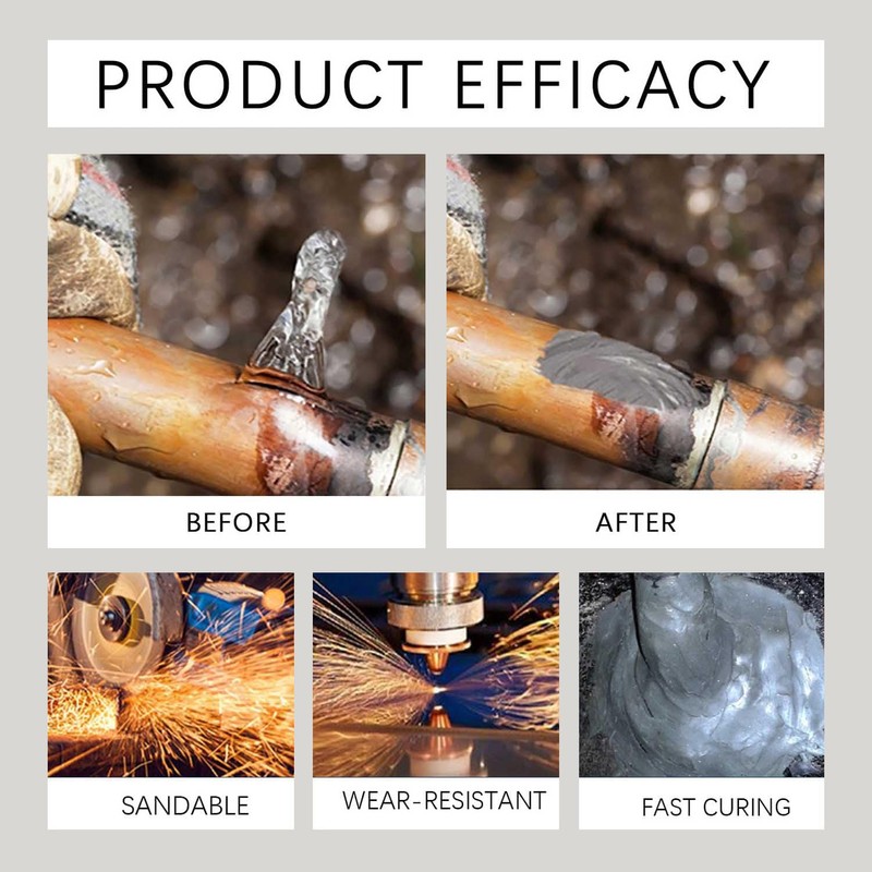 Strong Foundry Glue, High Temperature Resistant Casting Repair, Metal Repair
