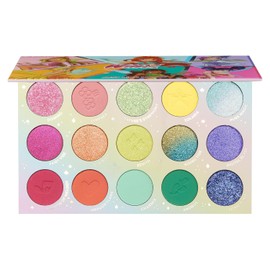 Paleta de sombras Winx Club de ColourPop: Paleta de colores pastel con acabados metálicos y mate, maquillaje de alta pigmentación con una fórmula de larga duración, Just Like Magix (0,58 oz)