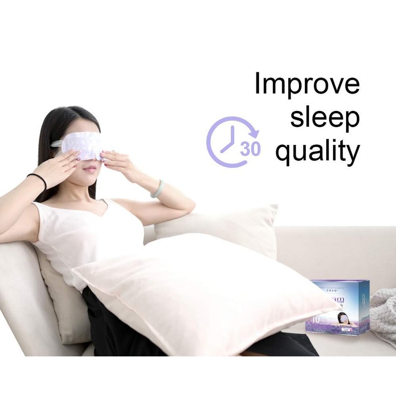 Idealyuan Health Care Warm Steam Eye Mask for Dry, Swollen,
