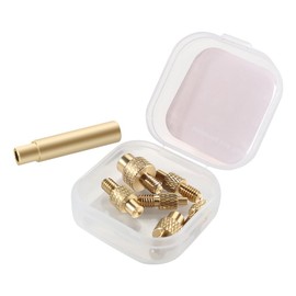 Heat Soldering Iron Tips Set, Heat Set Insert Tips For Sizes M2 M2.5 M3 M4 M5 M6 1/4 Inch M8, Soldering Iron Tips For 3D Printer Accorries, Universal 936 Soldering Iron Head Heat Set Insert Tip