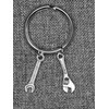 Woodstar Monkey Wrench Key Chain Spanner Wrench Tool Wrench Small