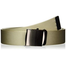 Kajimake 036 Nylon Belt, Roller Buckle, 1.6 inches (40 mm) Width/Waist 41.3 inches (105 cm), beige