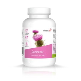Tierarzt24 Canihepar 60 Chewable Tablets Supplementary Food for Dogs