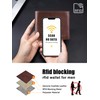 GSG SINCE 1998 Mens Leather Wallet with Coin Pocket, RFID