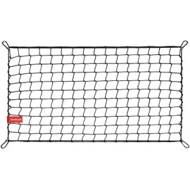 TrunkExpert Boot Net Compatible with Opel Grandland X Crossover: from 2017, Luggage Net Elastic Boot Net Organiser & Safety for Car Net Storage Mesh Bag with Velcro