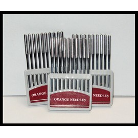 ORANGE SINGER 112W / 212W NEEDLES  SIZE#20 (30 EACH ) 135X7 DPX5 134R 1955
