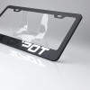 KA Matte Black Maybach Logo Mirror Laser Etched License Plate