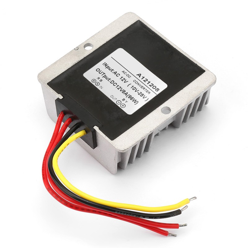 AC12V to DC12V Large Aluminum Shell AC DC Converter Power