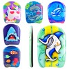 ADEPTNA Graphic Swimming Kickboard for Pool or Beach - Mini
