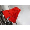 Feuermeister Premium BBQ glove in red leather for men /