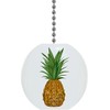Carolina Hardware and Decor Pineapple #2 Solid Ceramic Fan Pull