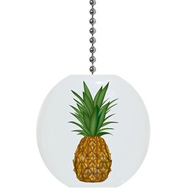 Carolina Hardware and Decor Pineapple #2 Solid Ceramic Fan Pull