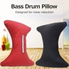 Bass Drum Damper Adhesive Bass Drum Sound-absorbing Pillow Drum Practice