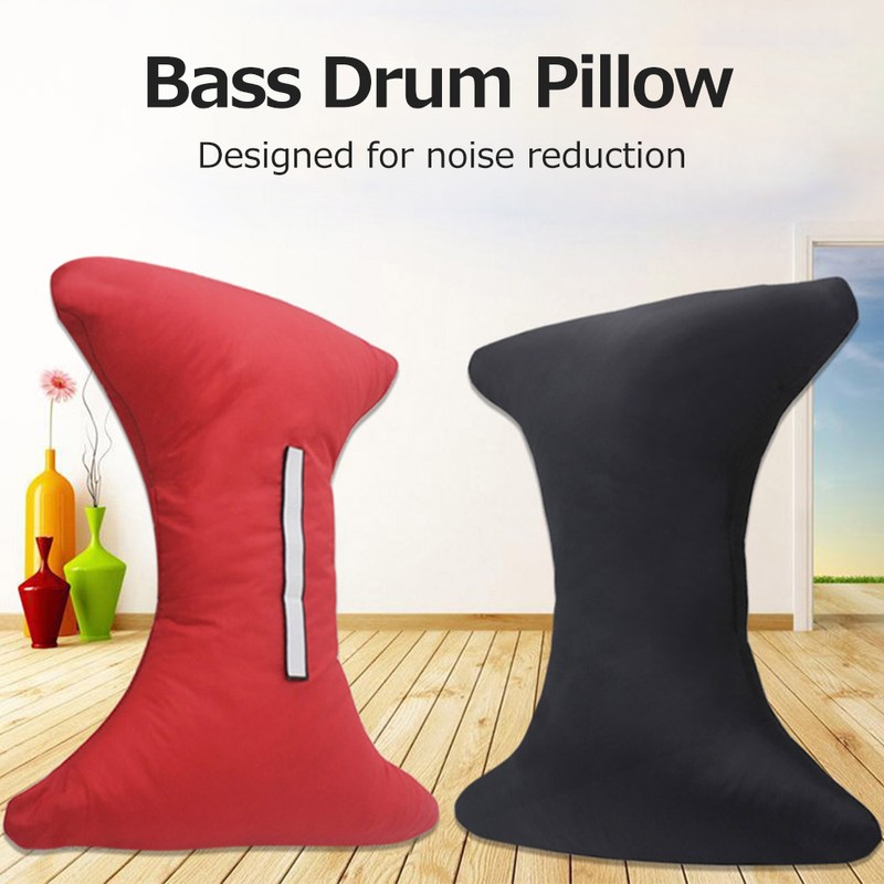 Bass Drum Damper Adhesive Bass Drum Sound-absorbing Pillow Drum Practice