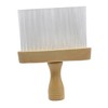 Healeved Wooden Handle Wool Hair Brush for Broken Hair Removal