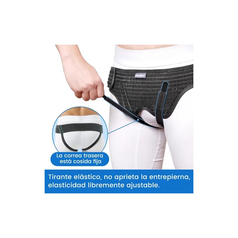 Velpeau Faja Hernia Inguinal Braguero Bilateral Para Adultos