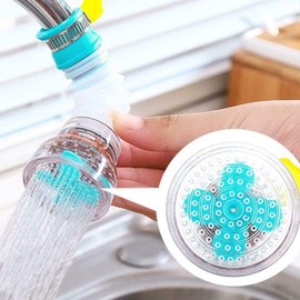 (3 piezas) Filtro de agua de boquilla de grifo giratorio de 360 ​​°, rociador de filtro, dispositivo de ahorro de agua de grifo, accesorios de grifo de ducha presurizados, filtro de grifo de cocina para el hogar, boca de silicona, larga vida útil