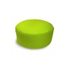 Out Style Round Beaded Cushion Cover Round 68x27 (Cotton, Yellow