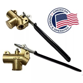 Unbranded Carpet Cleaning 1/4" DAM Brass Angle Valve 1300 PSI Portable Wand & Truck mount