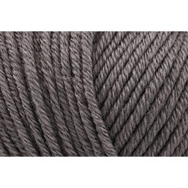 Sirdar Cashmere Merino Silk DK Crochet Yarn, Silk Wool Cashmere Blend Double Knitting Wool for Long-line Cardigans, Wraps, Swinging Ponchos- 50g Balls - Soft Pewter (406) - Pack of 10