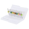 Carbide Micro Drill Bits, 10pcs PCB End Mill Engraving Bits
